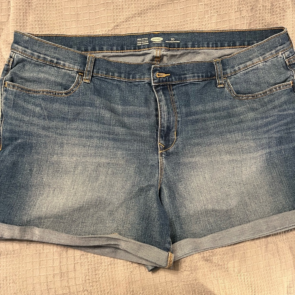 Old Navy Blue Jean Shorts Classic Design